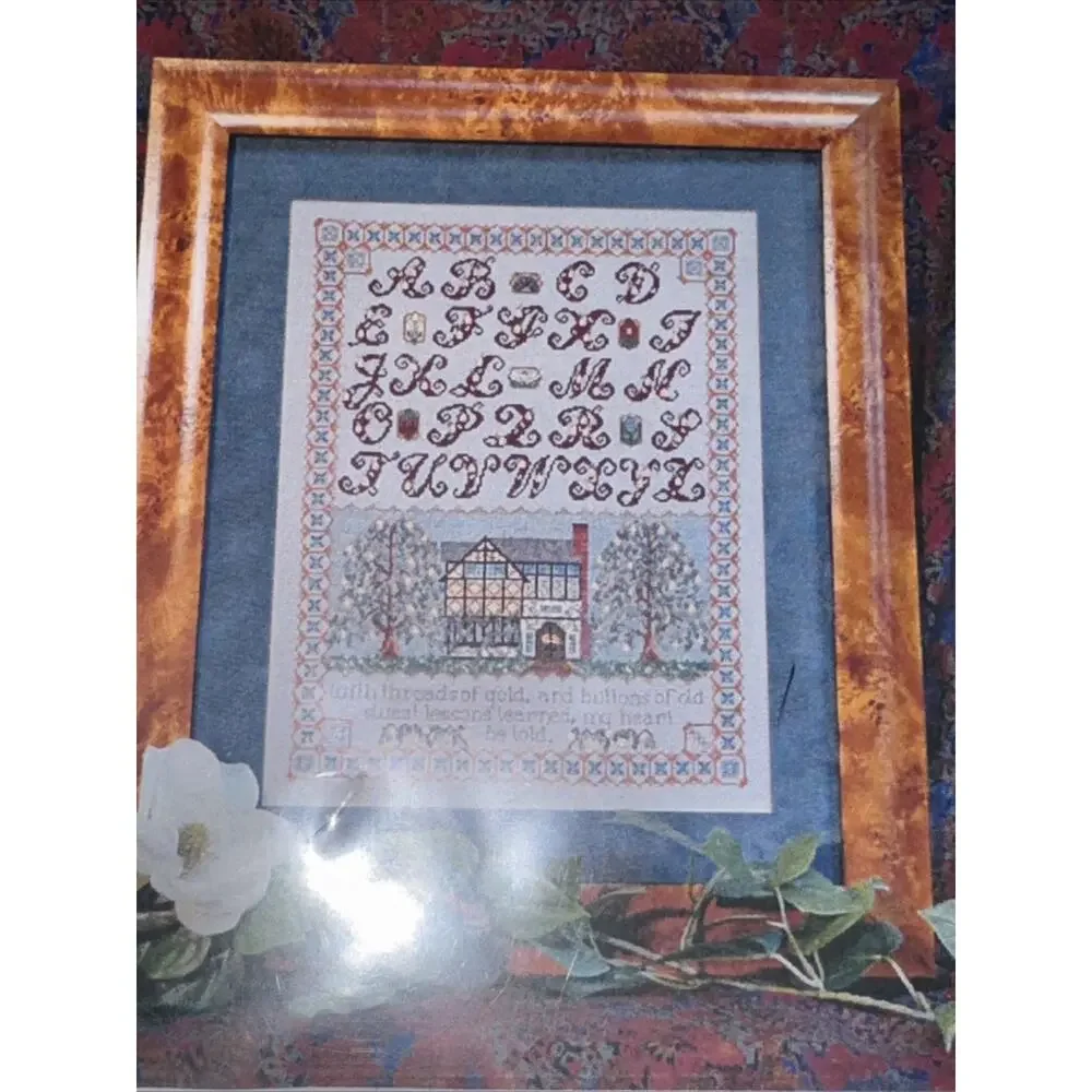 Cat's Cradle Needleworks Lauren's Cottage Sampler Pattern Juliet Anne Jones